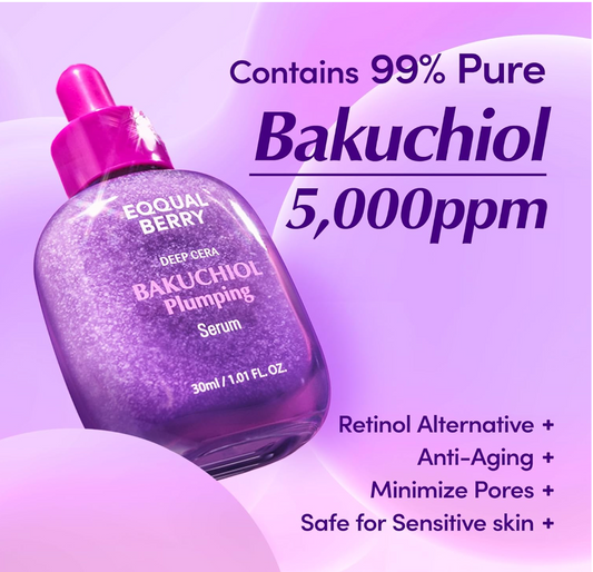 Eqqualberry Bakuchiol Plumping Serum 30ml