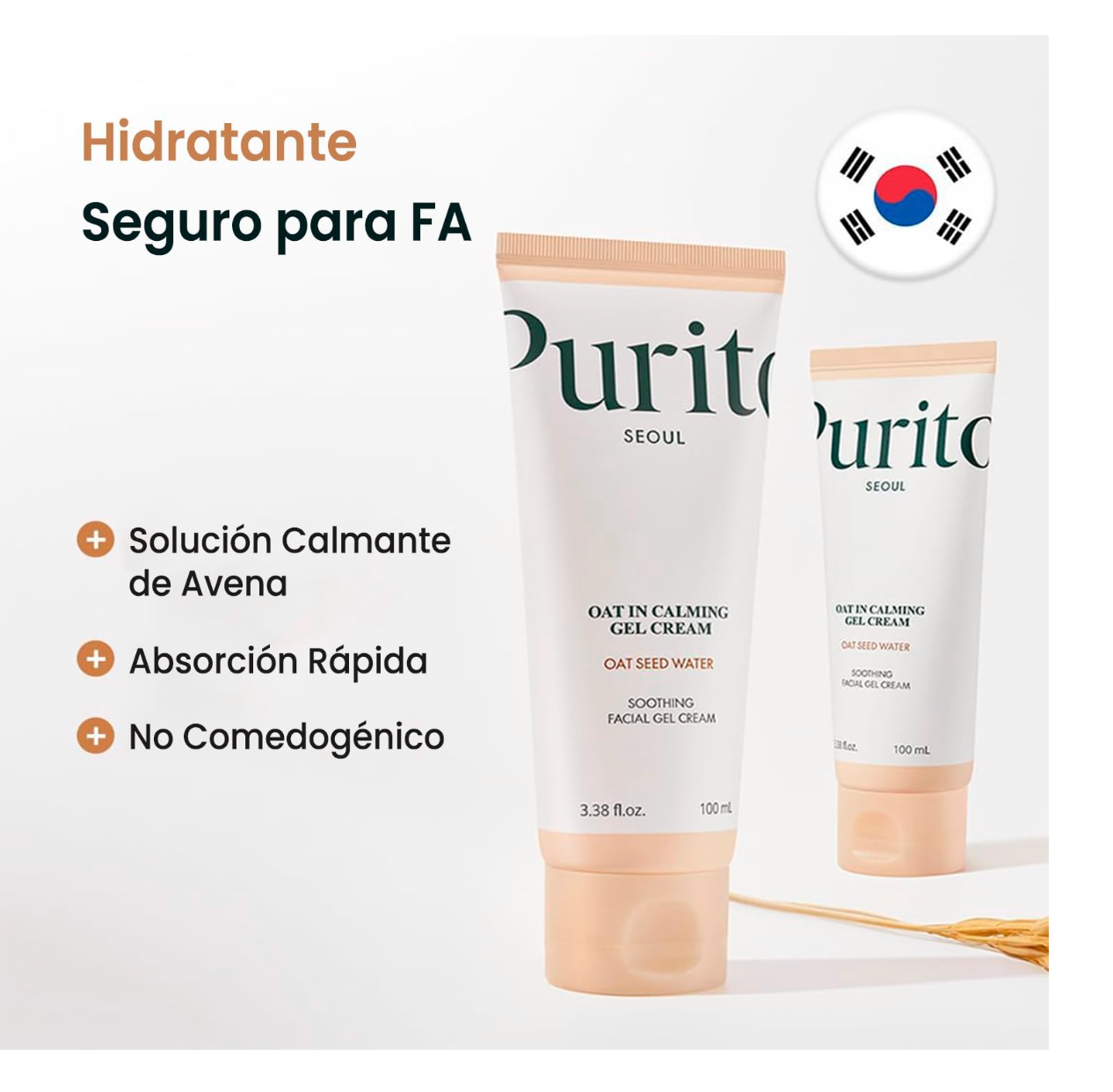 Purito Oat-in Calming Gel Cream 100ml