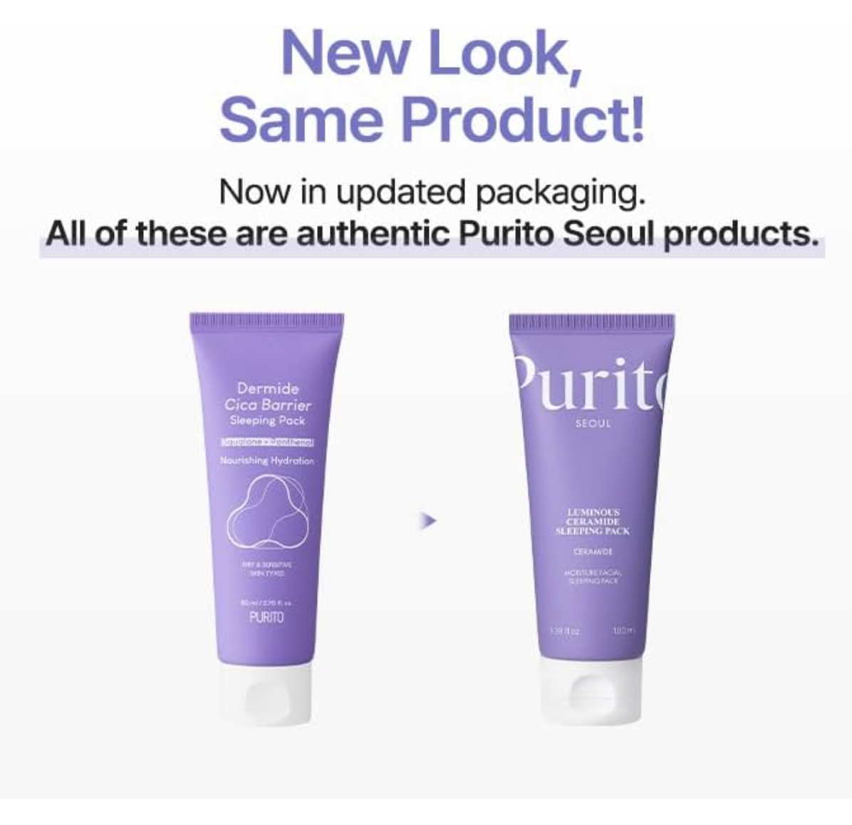 Purito Dermide Cica Barrier Sleeping Pack 80ml