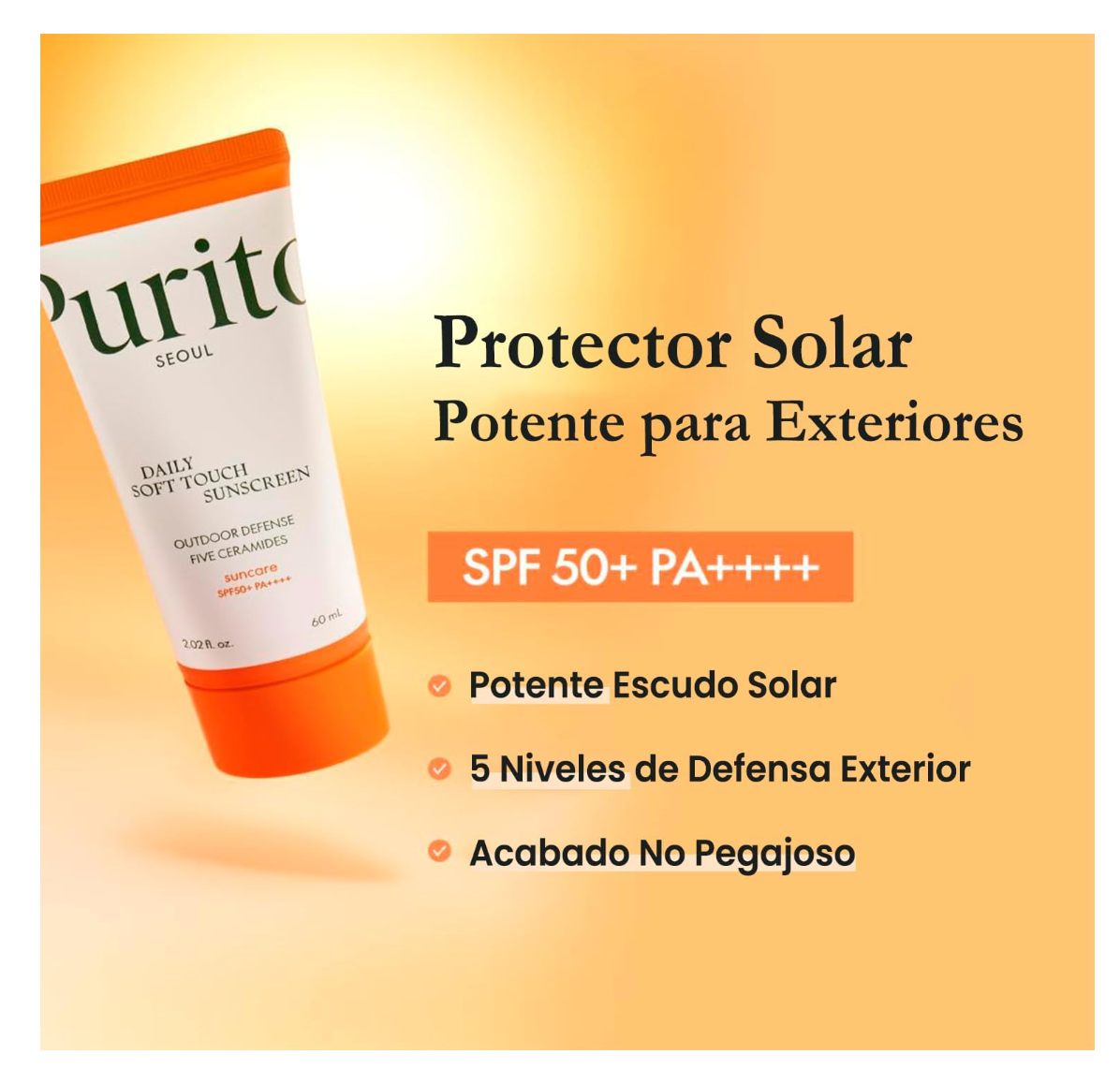 Purito Daily Soft Touch Sunscreen 60ml