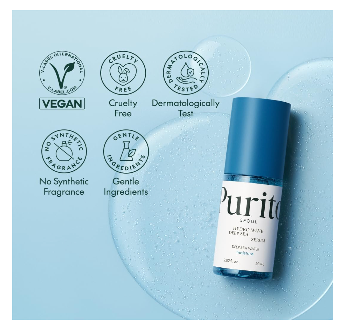 Purito Hydro Wave Deep Sea Serum 60ml