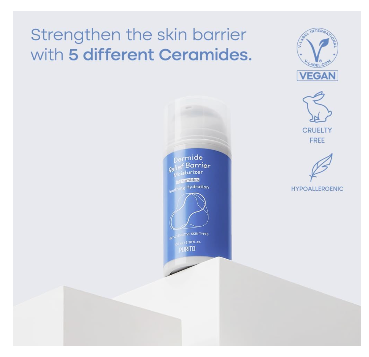 Purito Dermide Relief Barrier Moisturizer 100ml