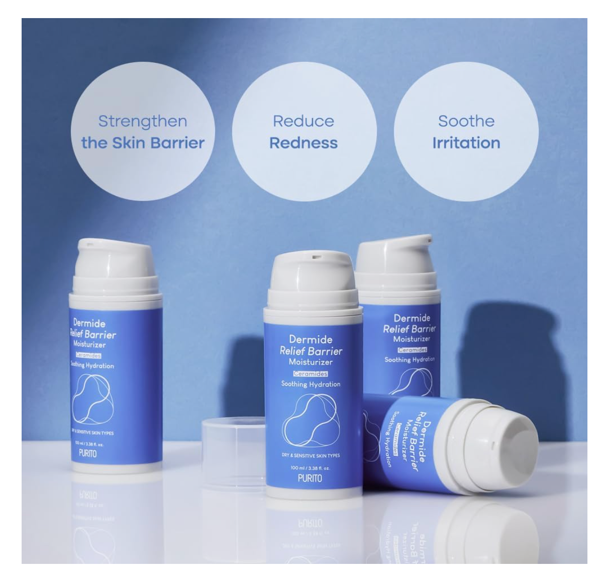 Purito Dermide Relief Barrier Moisturizer 100ml