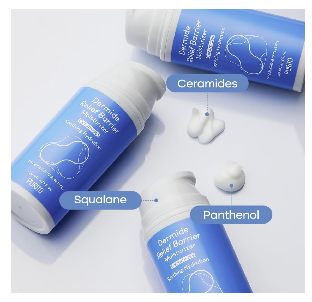Purito Dermide Relief Barrier Moisturizer 100ml