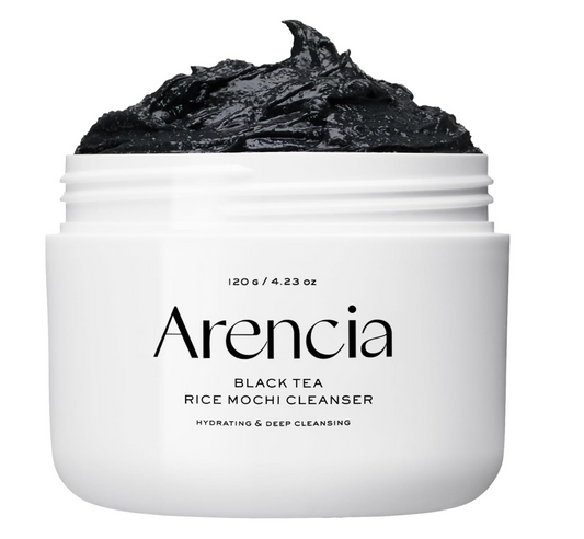 Arencia Black Tea & Yuzu Rice Mochi Cleanser 260g