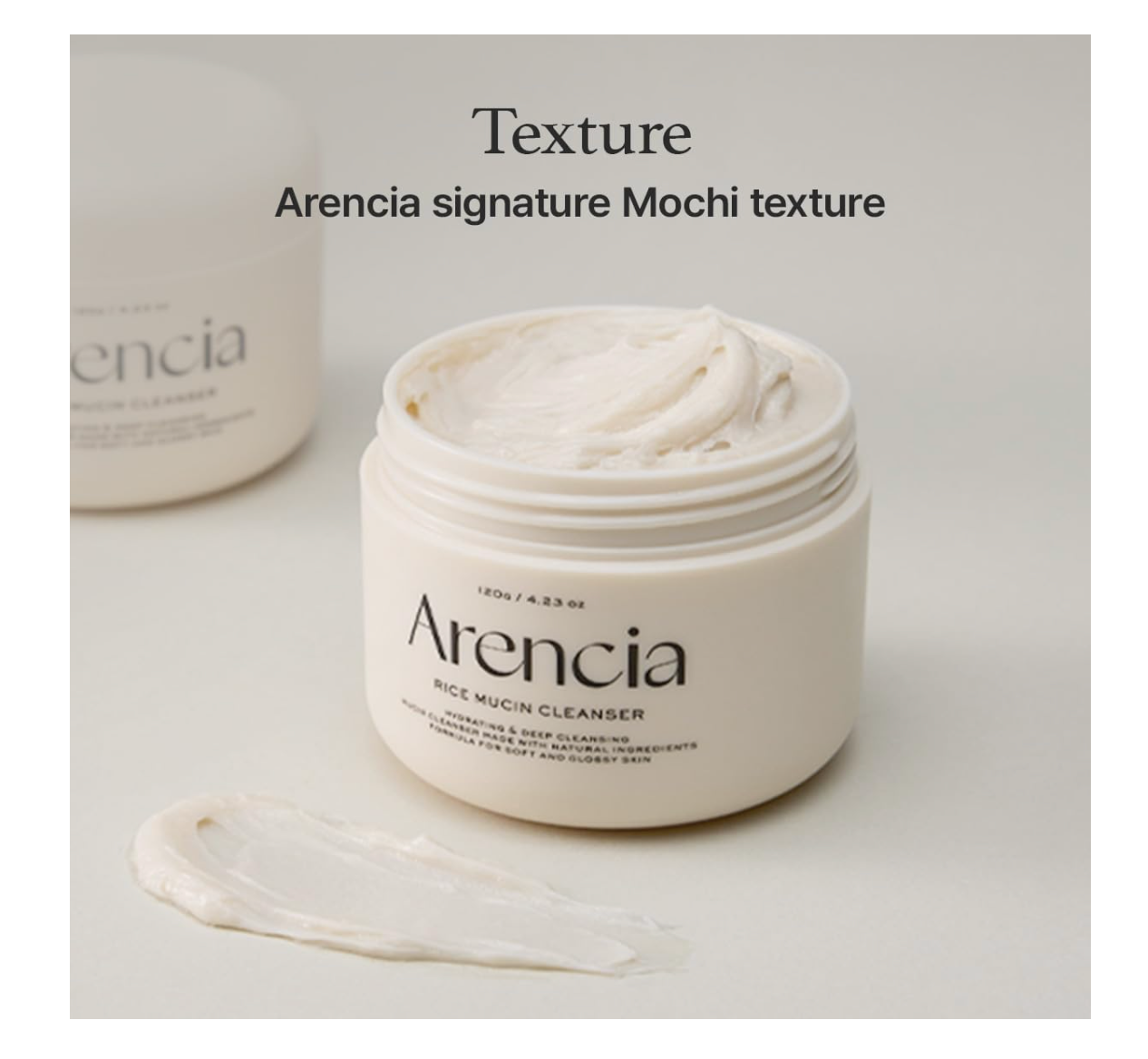 Arencia Rice Mucin Cleanser 120g