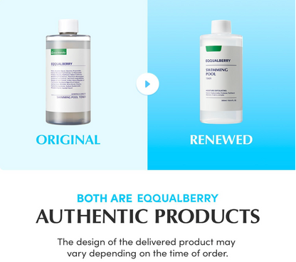 Eqqualberry Daily Peeling Swimming Pool Toner 300ml