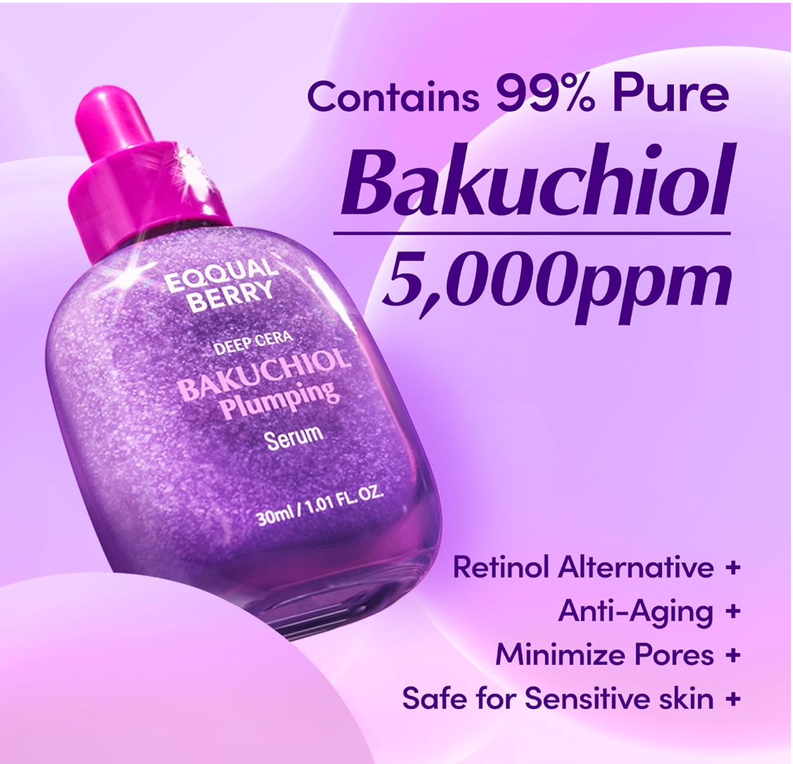 Eqqualberry Bakuchiol Plumping Serum 30ml