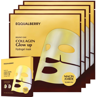 Eqqualberry Collagen Glow Up Mask 4 pz