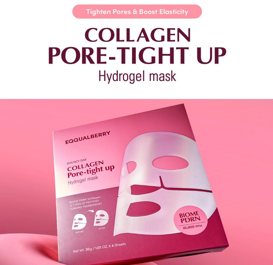Eqqualberry Collagen Pore Tight Up Mask 4 pz