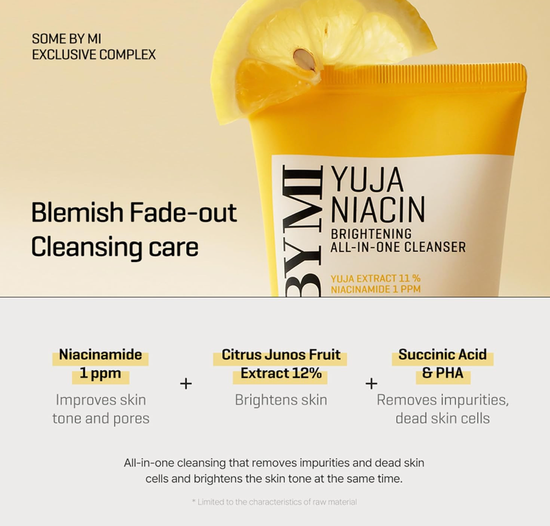 Some By Mi Yuja Naiacine Brightening Cleanser 100ml