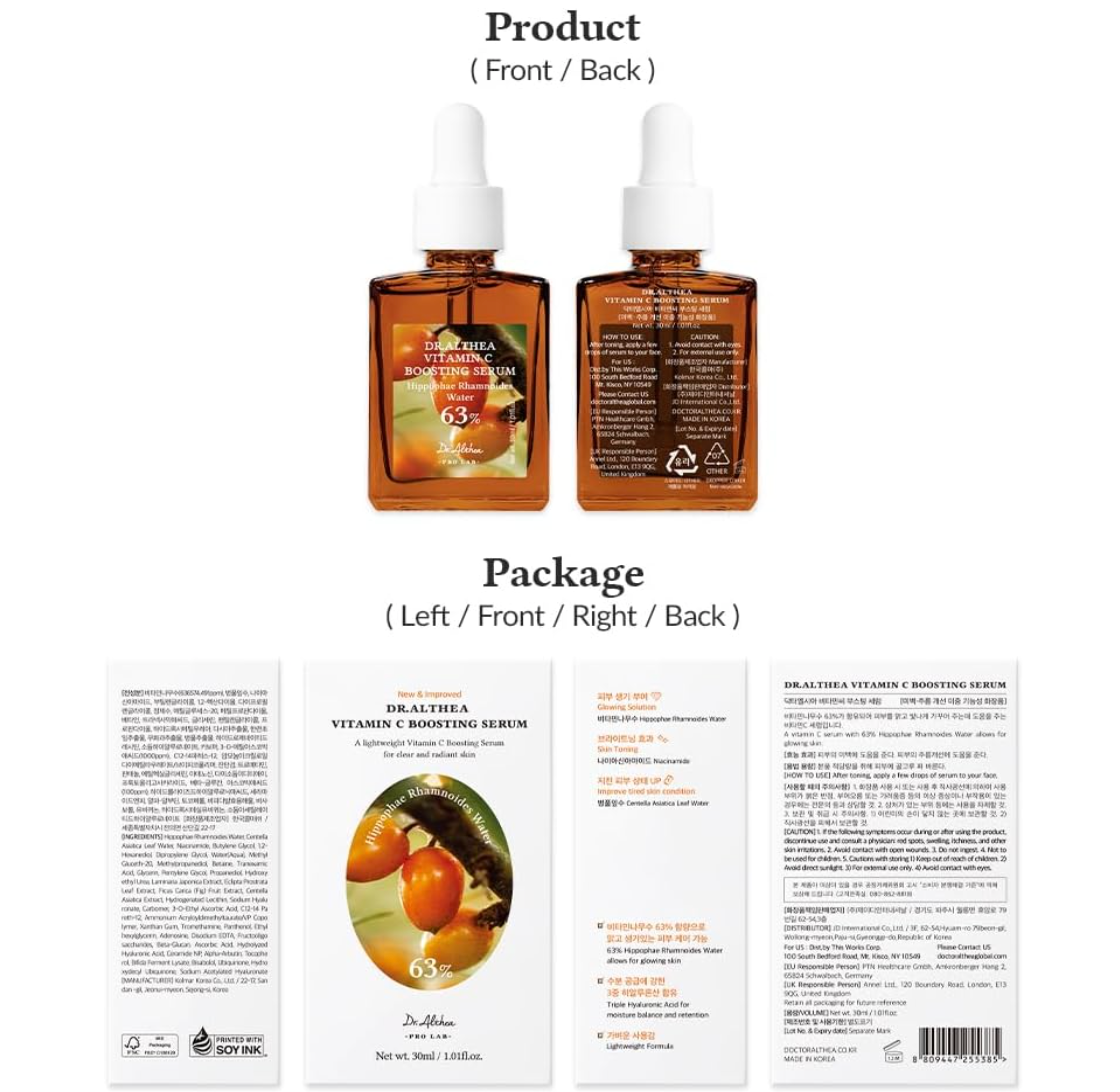 Dr. Althea Vitamin C Boosting Serum 63% 30 ml
