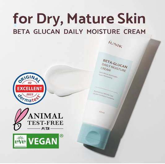 IUNIK Beta Glucan Daily Moisture Cream 60 ml